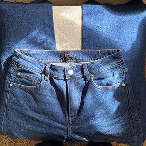 Quince Indigo Denim Pants